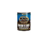 Everbuild 90401 Roof Felt Adhesive 1 Litre - Cold Applied Bitumen Adhesive for Bonding Felt to Metal, Concrete & Timber
