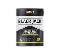 Everbuild 90405 Black Jack 904 Bitumen Roof Felt Adhesive 5 Litre Evb90405