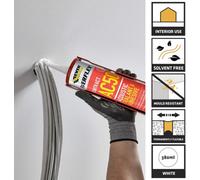 Everbuild Ac50 High Strength Acoustic Sealant & Adhesive - 380Ml - White