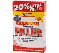 Everbuild All Purpose Powder Filler - Suitable for Interior and Exterior Use - Quick Drying - White - 1.8 kg (1.5kg + 300g Free)