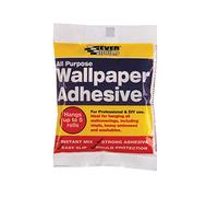 Everbuild All Purpose Wallpaper Adhesive - Contains Fungicide - High Tack - Easy-Mix Formula - 1 Bag Hangs Up to 5 Rolls
