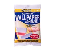 Everbuild All Purpose Wallpaper Adhesive - Contains Fungicide - High Tack - Easy-Mix Formula - 1 Bag Hangs Up to 10 Rolls