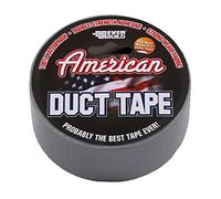 Everbuild American Duct Tape, Multipurpose, Waterproof, Silver, 50mm x 25m | 100 % Waterproof Multi-Use Duct Tape With Double Strength Adhesive