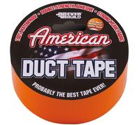 Everbuild American Duct Tape - Multipurpose - Waterproof - Orange - 50mm x 25m Roll