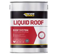 Everbuild Aquaseal Liquid Roof Slate Grey 7kg EVBAQLIQRFG7