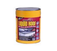 Everbuild Aquaseal Liquid Roof Slate Grey 7kg EVBAQLIQRFG7
