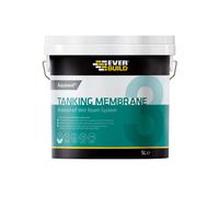 Everbuild Aquaseal Waterproof Tanking Membrane - Flexible - Waterproof - Easy To Apply - Internal And External - Blue - 5 Litre