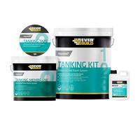 Everbuild Wet Room System Aquaseal - Flexible, Waterproof, Easy to Apply - Large Kit
