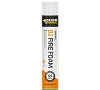 Everbuild B2 Expanding Fire Foam - Handheld - Fire Resistant Properties - Quick Setting - Sound Deadening - Pink - 750ml
