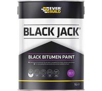 Everbuild 90105 Black Jack 901 Black Bitumen Paint 5 Litre Evb90105