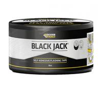 Everbuild Bjflash225 Black Jack 225mm X 10 Metre Adhesive Flashing Tape With Natural Lead-Look Finish