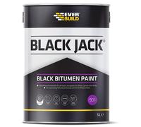 Everbuild Black Jack 901 Bitumen Paint - Solvent Based - Black - 5 Litre