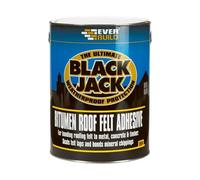 Everbuild Black Jack 904 Bitumen Roof Felt Adhesive - 5 Litre Premium Quality