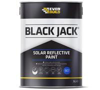 Everbuild Black Jack 907 Solar Reflective Paint - Water-Resistant - Silver - 5 Litre