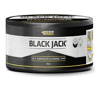 Everbuild Black Jack Strong Self Adhesive Flashing Tape - Natural Lead-Look Finish - 100mm x 10m