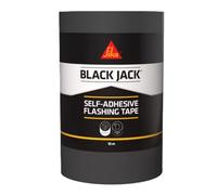 Everbuild Flashing Tape Black Jack Strong – Self-Adhesive, Natural Lead-Look Finish – 450mm x 10m