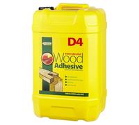 Everbuild D4 Premium Wood Adhesive - Excellent Bonding Strength - White - 25 Litre