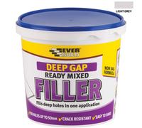 Everbuild Deep Gap Filler - Ready Mixed - Easy To Use - Non-Shrink - Quick Drying - Overpaintable - Light Grey - 1 Litre