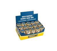 Everbuild Double Sided Tape 50mm x 5m Display 30 Pieces EVBDSTP530