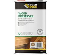 Everbuild EVBLJDO05 Wood Preserver Dark Oak 5 Litre