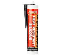 Everbuild EVBPCHEATSIL Heat Resistant Silicone Sealant, Black, 310 ml