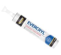 Everbuild - Evercryl - Emergency Roof Repair Cartridge - Instant Waterproofing Roof Repair - Suitable For Damp and Wet Conditions - Translucent - 300ml