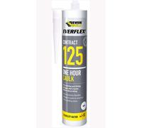 Everbuild Everflex 125 One Hour Caulk, Brown, 300 ml 125BN(n)