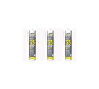 Everbuild Everflex 125 One Hour Caulk, Brown, 300 ml 125BN (Pack of 3)