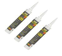 Everbuild Everflex 125 One Hour Caulk Sealant & Filler White 310ml (Various Quantities) (3)