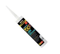 Everbuild Everflex 700T Silicone Sealant - Superior Adhesion - Weatherproof - Neutral Cure - Suitable For Internal And External Use - Brown - 300ml