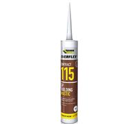 Everbuild Building Mastic 115 GP C3 Tube - General Purpose Joint Pointing & Sealing - Grey