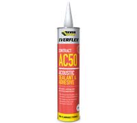 Everbuild Everflex Contract AC50 Acoustic Sealant & Adhesive 380 ML