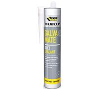 Everbuild Galva Mate Sealant | High Performance Specliast Duct Sealant for Sealing Ventilation Grills - 310ml - Grey