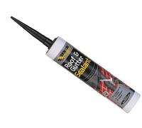 Everbuild Everflex Roof And Gutter Sealant Black 295Ml Pack Of 2 Butyl Based Sealant And Adhesive For Roofing
