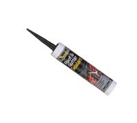 Everbuild Everflex Roof & Gutter Sealant for Roofing Black 295 ml (Pack of 3) Everbuild Black