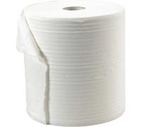 Everbuild Glass Wipe Paper Roll Centre Feed - Industrial Paper Roll - White - 150 m