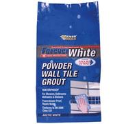 Everbuild Forever White Powder Wall Tile Grout 1.2kg