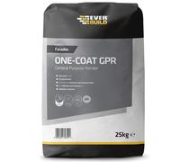 Everbuild One Coat General Purpose Render, Grey, 25 kg