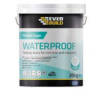 Everbuild Febtank Super Waterproof Tanking Slurry Coating for Concrete and Masonry, Grey, 20 kg