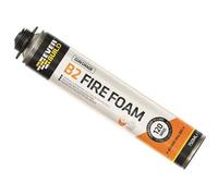 Everbuild Firefoam B2 Gungrade, Pink (Needs Foam Applicator Gun), 750Ml, Expands X50, 2Hr Resistance, 12