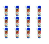 Everbuild Fix and Fill Quick Setting Expanding Foam, 500 ml EVFF5 (Pack of 12)