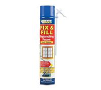 Everbuild Fix and Fill Quick Setting Expanding Foam, 750 ml, Beige