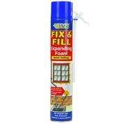 Everbuild Fix & Fill Expanding Foam, Large, 750Ml, Quick Setting (Blue Lid On Can)