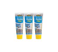 Everbuild Flexible Decorators Filler, White, 200 ml EASIFLEX (Pack of 3)