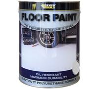 Everbuild Floor Paint For Concrete, Stone And Brick - Heavy Duty - Industry Grade - Abrasion-Resistant - Grey - 5 Litre