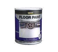 Everbuild Floor Paint For Concrete, Stone And Brick - Heavy Duty - Industry Grade - Abrasion-Resistant - Red - 5 Litre