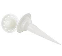 Everbuild - Foil Pack Applicator Spare Nozzles and Push Disc - For Use With Everbuild Foil Pack Application Gun - White