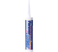 Everbuild Forever 295ml Anti-Mould Silicone Sealant | Clear | 50mm x 230mm x 50mm