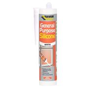 Everbuild 25GPSWE General Purpose Silicone Sealant - White