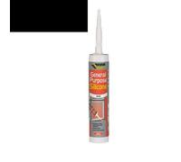 Everbuild General Purpose Silicone Black C3 Size Cartridge